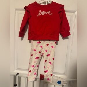 Red Love Kids Outfit